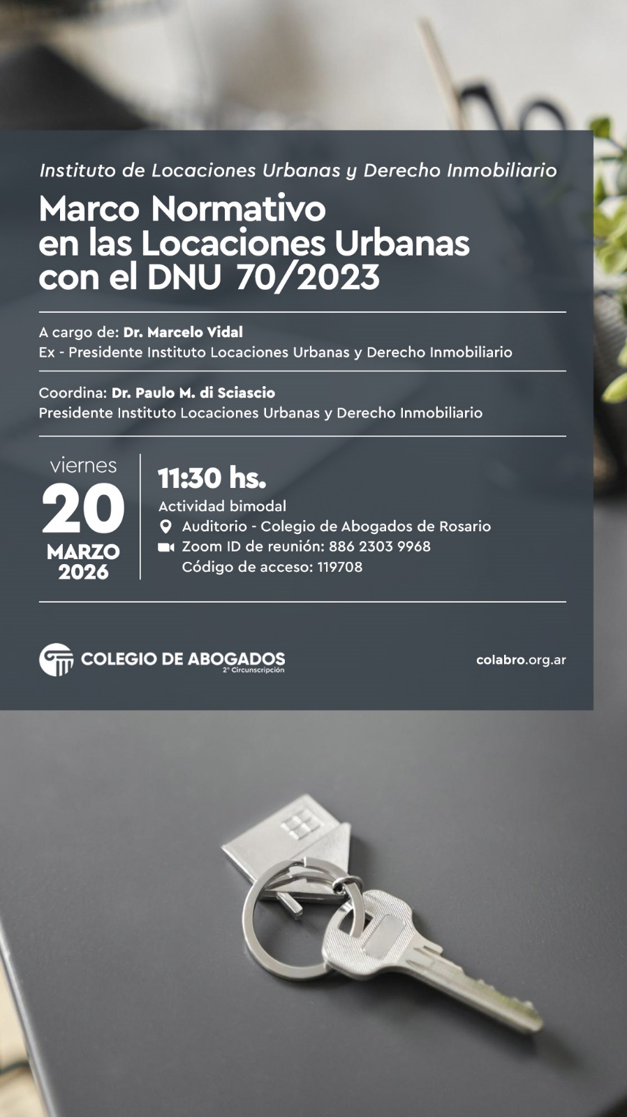 MARCO NORMATIVO EN LAS LOCACIONES URBANAS CON EL DNU 70/2023 - 20/03/2026